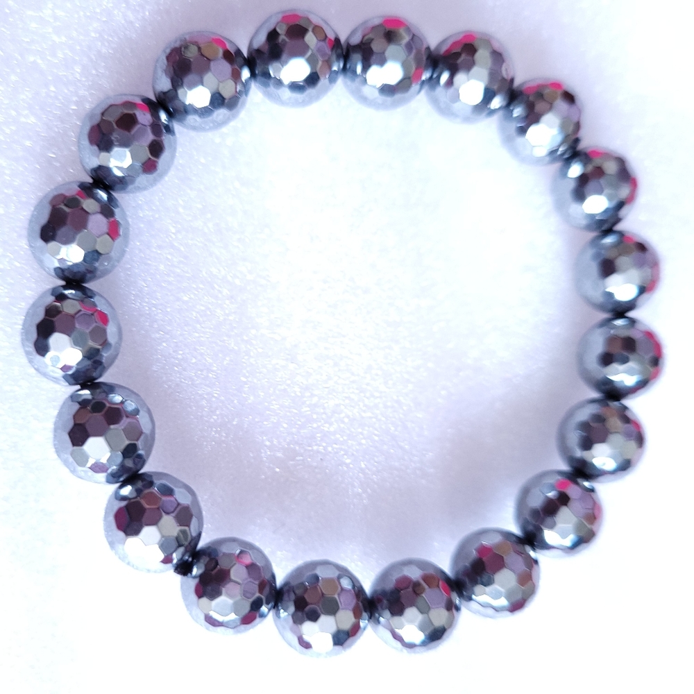 Terahertz Crystal Unisex Stretch Bracelet - Picture 6 of 6